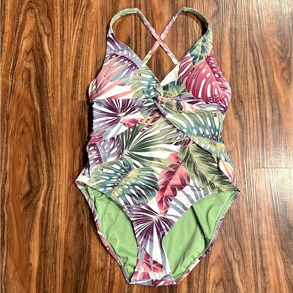 Bleu Rod Beattie It’s A Breeze Plunge Drape One Piece - Picture 5 of 15